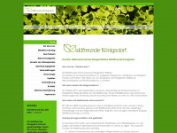 waldfreunde-koenigsdorf.de Webseite Vorschau