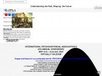 psychohistory.us Webseite Vorschau