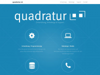quadratur.ch Webseite Vorschau