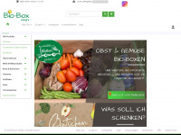 bio-box-online.de Webseite Vorschau