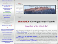 vitamin-k1.org Webseite Vorschau