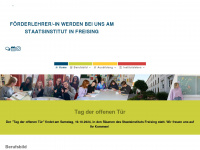 foerderlehrer-freising.de Webseite Vorschau