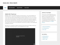 iban-bic-rechner.at Webseite Vorschau