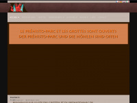 prehisto.ch Webseite Vorschau