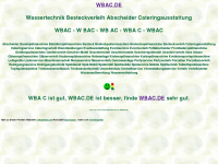 wbac.de Webseite Vorschau