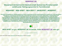webspirit.de Webseite Vorschau