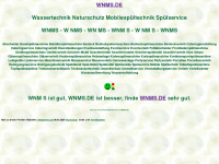 wnms.de Webseite Vorschau