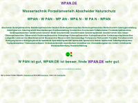 wpan.de Webseite Vorschau