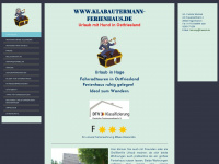 klabautermann-ferienhaus.de Webseite Vorschau