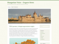 hungarianvoice.wordpress.com Webseite Vorschau