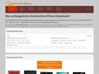 zeichentrick-film.de Webseite Vorschau