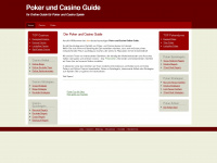 poker-casino-guide.info Webseite Vorschau