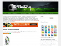 kopfball24.de Webseite Vorschau