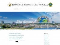 lions-auxilia.de Webseite Vorschau