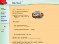 lavenda-schaff.de Webseite Vorschau