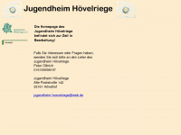 jugendheim-hövelriege.de Webseite Vorschau