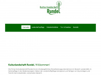 kulturlandschaft-rundel.de Webseite Vorschau