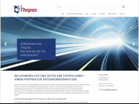 thopas.com Webseite Vorschau