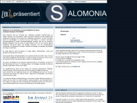 salomonia.net Webseite Vorschau