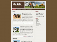 pferdolo.de Webseite Vorschau