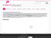 print-power.com Webseite Vorschau