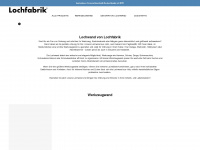 lochfabrik.de Webseite Vorschau