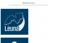 leuna.de Webseite Vorschau