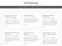 sol-zeitung.com Webseite Vorschau