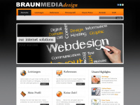 braunmediadesign.de Webseite Vorschau