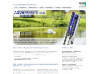 bbw-abwassertechnik.de Webseite Vorschau