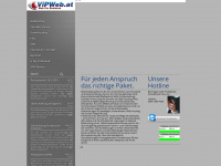 vipweb.at Webseite Vorschau