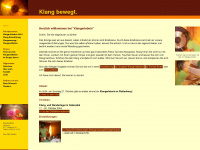 klangerlebnis.ch Webseite Vorschau