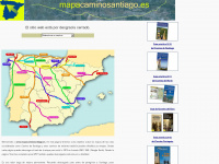 caminosantiago2010.es Webseite Vorschau