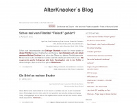 alterknackers.wordpress.com Webseite Vorschau