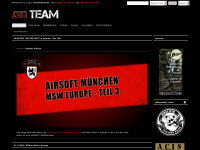 airsoft-muenchen.de Webseite Vorschau