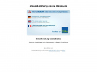 steuerberatung-costa-blanca.de Webseite Vorschau