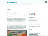 magnapop.de Webseite Vorschau