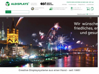 aldisplays.ch Webseite Vorschau