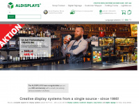 aldisplays.com Webseite Vorschau