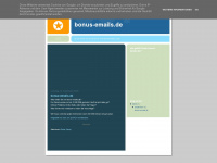 bonus-emails.blogspot.com Webseite Vorschau