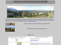 constantia-valley.com Webseite Vorschau