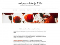monja-trific.de Webseite Vorschau