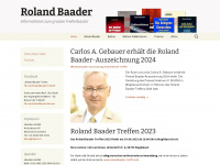 roland-baader.de Webseite Vorschau