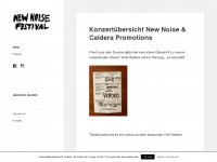 newnoisefest.de Webseite Vorschau