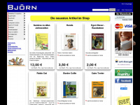 bjoern-shop.de Webseite Vorschau