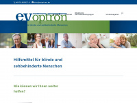 evoptron.de Webseite Vorschau