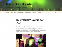discjockey-dresden.com Webseite Vorschau