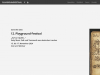 Playgroundfestival.de