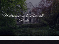rosenvilla-paretz.de Webseite Vorschau