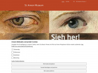 st-annen-museum.de Webseite Vorschau